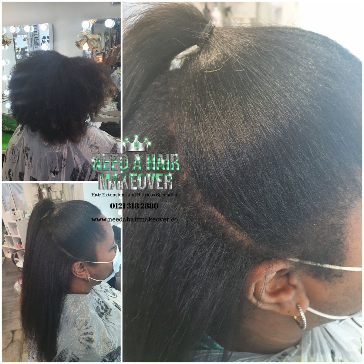needa_makeover's tweet image. Taking Appointments. Book your #appointment today. Avoid disappointment.  #Hairtreatments, #hairextensions, #wigs, #colour, Relaxers, perm, #lashes. Book online needahairmakeover.com