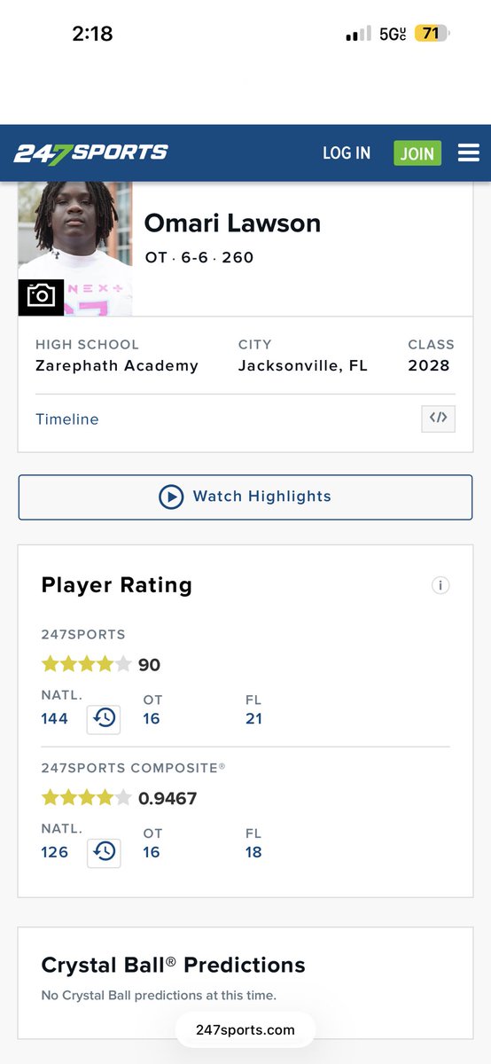 Omari Lawson 4⭐️ tweet media