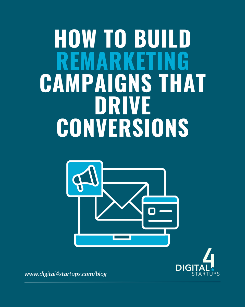 Digital4Startup's tweet photo. Remarketing campaigns are designed to re-engage users who have shown interest in your company's products or services.

Read our latest blog post about how remarketing works and explore tips and strategies you can implement to maximize sales and leads. 

https://t.co/NToQ4PrVia https://t.co/FhoYmt5qCF