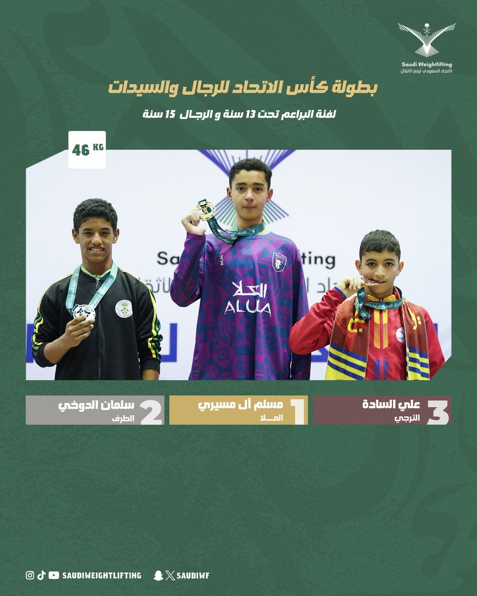 Weightlifting Saudi | الاتحاد السعودي لرفع الاثقال tweet media