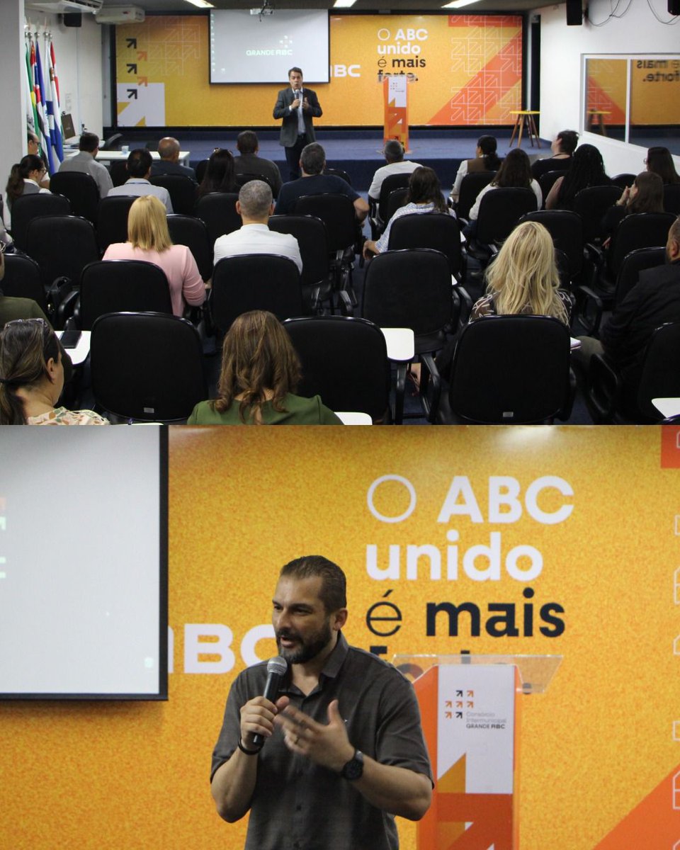 consorcioabc's tweet photo. Realizamos um encontro voltado à qualificação da gestão pública, com palestras sobre soluções inovadoras para a formação técnica de servidores.

A iniciativa apresentou uma plataforma educacional focada em concessões e parcerias público-privadas. https://t.co/RBeZ5qmTES