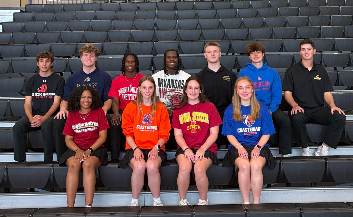 PVIsports's tweet photo. PVI celebrated 12 student-athletes on Monday as they committed to continue their athletic and academic careers at the collegiate level. This is in addition to the 31 student-athletes who had their signing ceremony in the fall. Read more: https://t.co/9ZzZQwADPg https://t.co/kamoysM1Rg