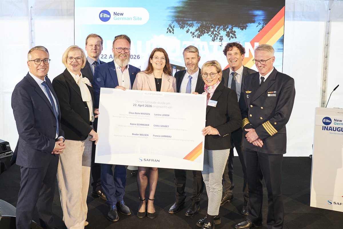propilot_mag's tweet photo. #SafranHelicopter Engines inaugurates a new 3,000sqm facility in Norderstedt, Germany! 🚁🇩🇪 This site expands our MRO capacity for 300+ operators and strengthens European sovereignty in both civil &amp; military sectors. 🛠️
#Aviation #MRO #Helicopters
🔗https://t.co/SZDnUOpUEr https://t.co/HZ8yec5GjN