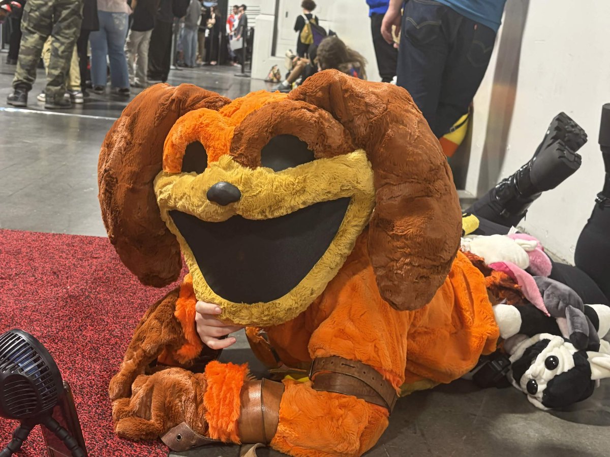 CreatesCupcake's tweet image. My Dogday at Lvl Up Expo! 

#lvlup2026 #lvlupexpo #dogday #poppyplaytime