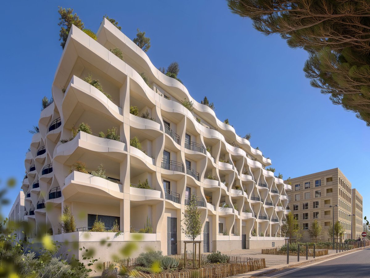 w_emerg's tweet photo. In Montpellier, France, Vincent Callebaut and Vincent Callebaut Architectures designed Jardins Secrets, a residential project within the Cité Créative that reinterprets urban living through bioclimatic design. 
#JardinsSecrets #VincentCallebaut #Montpellier #Architecture #Design https://t.co/74Dmfo2MRg