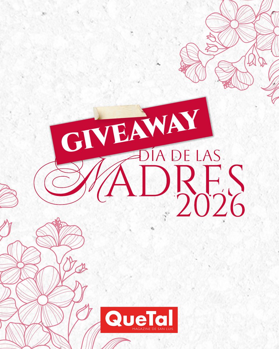 QueTalmagazine's tweet image. #QueTal | 💐 ¿Aún no sabes qué regalarle a mamá? Este Giveaway puede ser justo lo que estás buscando 🤩

💝 Participa y no te quedes fuera: tinyurl.com/bdd95rjt 👈🏻
.
.
.
#magazine #giveaway #participaygana #diadelamama #mothersday
