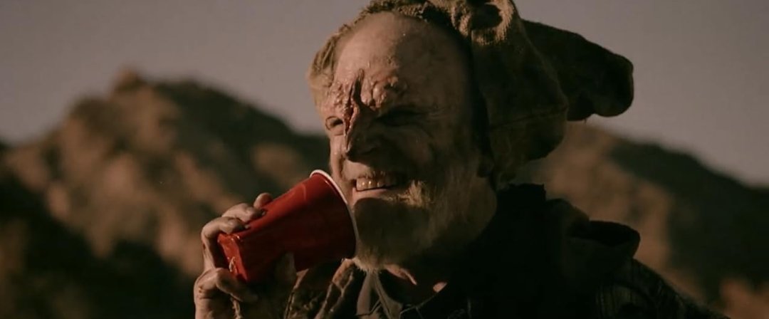 Watched a kind of shit slasher that tried extremely hard to be funny for 90% of its runtime and whiffed it, but then it had a joke about the killers using cup and string phones with infinite twine to communicate and it's the funniest gag ever.