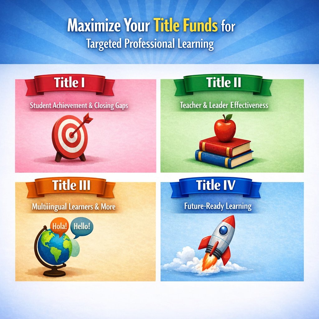 Clock’s ticking! Those remaining Title funds in your district aren’t just dollars; they're the key to lasting innovation. Our solutions align directly to your funding streams and can be deployed quickly for an impact that lasts way past this school year. Learn how with our free