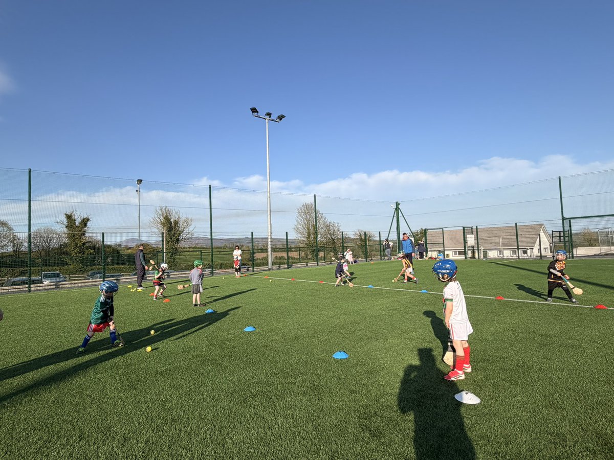 ellen_meagher's tweet image. And this evening U6’s in The Rower Inistioge… fabulous evening for hurling &amp;amp; the boys didn’t disappoint with their skills 👏🏼👏🏼 well done to all #gaa #gpo #gamesdevelopment