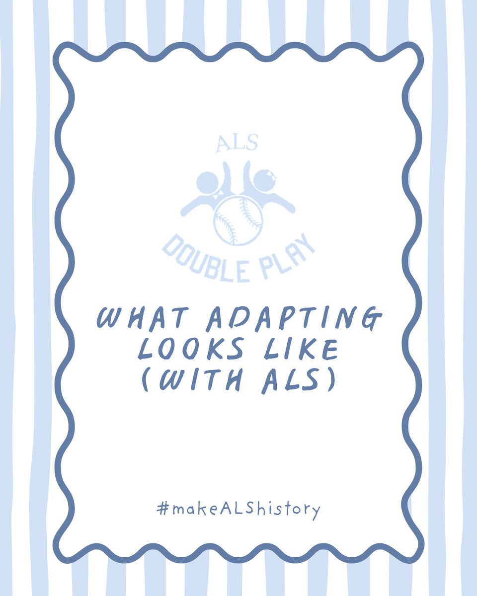 ALSdoubleplay's tweet image. Living with ALS often involves continuous adaptation.
From communication to daily routines, individuals and families find
new ways to navigate changes over time.
Understanding this helps us support with greater awareness and
respect.

#ALSAwareness #ALSCommunity #MakeALShistory