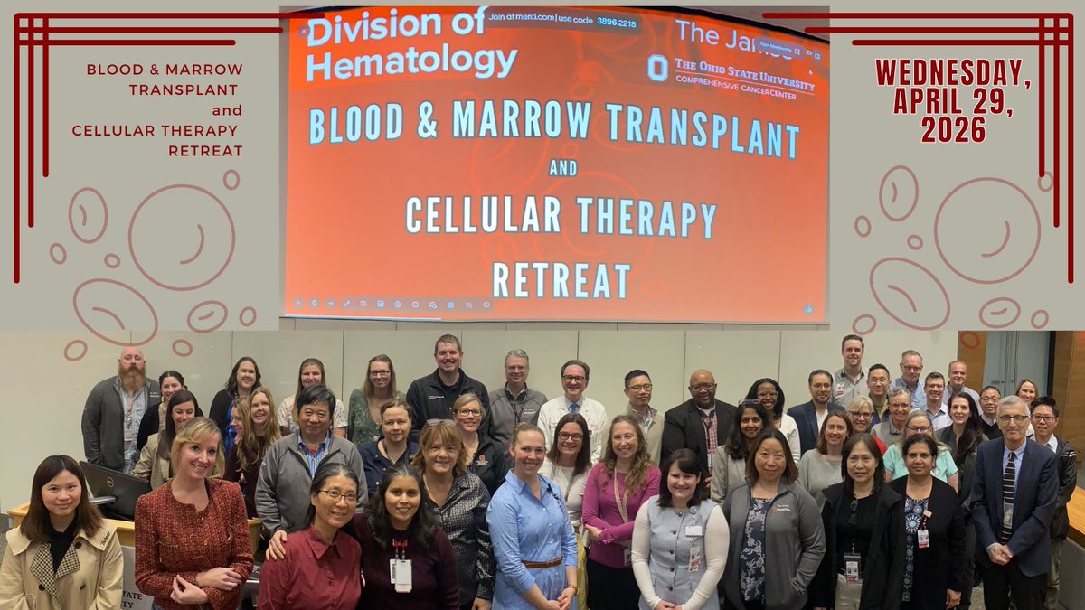 Ohio State Hematology tweet media