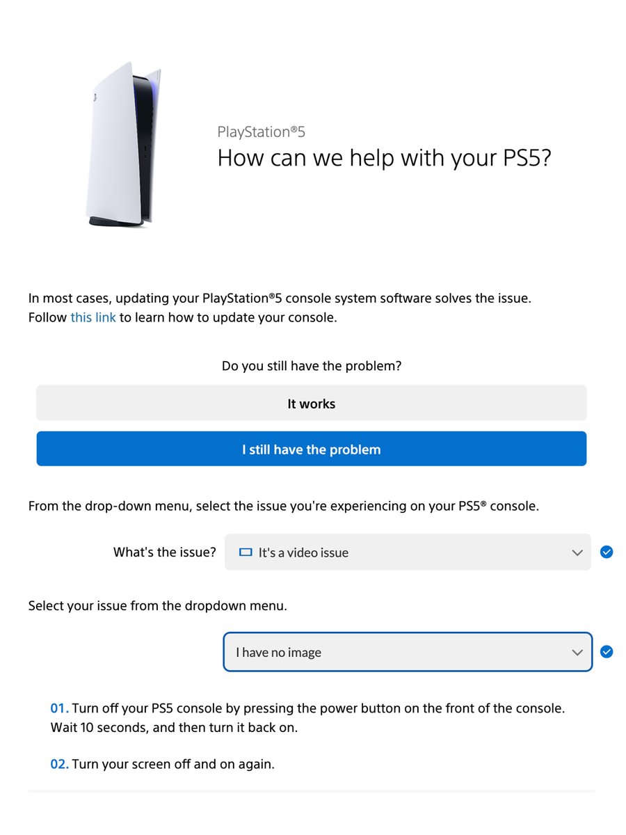PlayStation Support US tweet media
