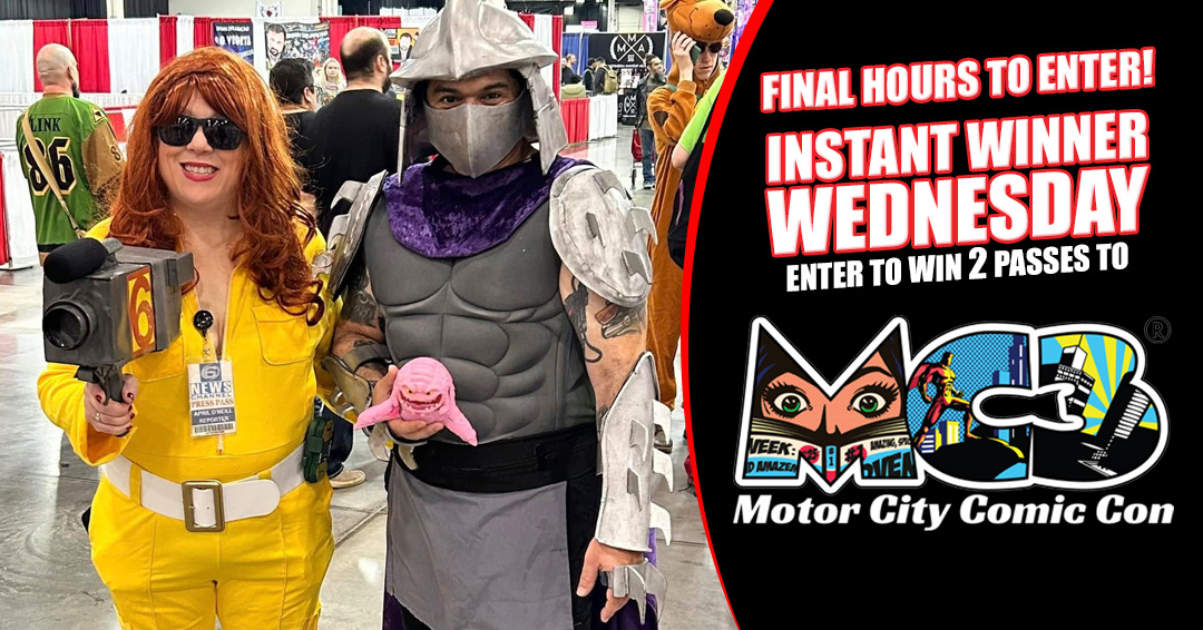 FarmingtonPress's tweet photo. ⏰ FINAL HOURS! 🎟️ Don’t miss your chance to win passes to MC3!!

Enter now: https://t.co/AyQs6dqafu 

Motor City Comic Con is packed with celebrity guests, comics, cosplay, and more. Get event details &amp; tickets: https://t.co/XVxT9UPzLt https://t.co/9cQiYUOImy