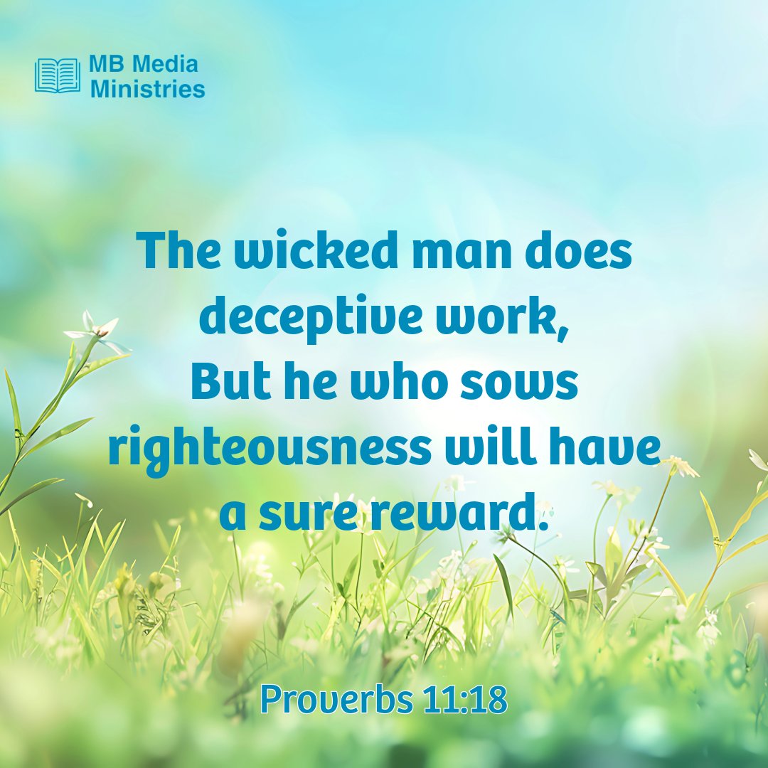 tweets_mb's tweet image. #Deception #Righteousness #Reward