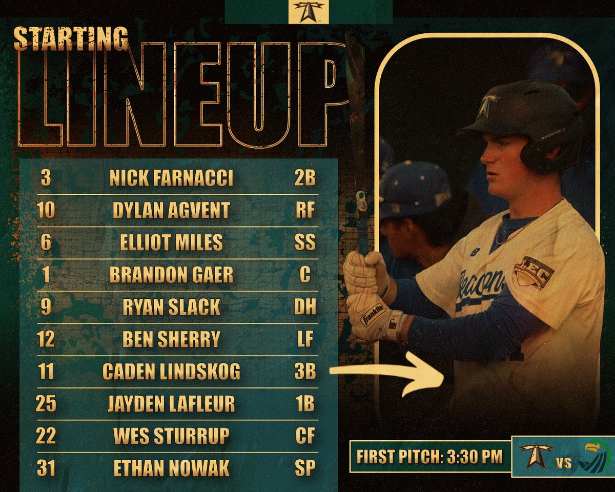 BeaconsBaseball's tweet photo. Lineup vs SR. First pitch at 3:30PM. #RollBeacs #FeedTheMeter #FindAWay https://t.co/5VeVpb9yW0