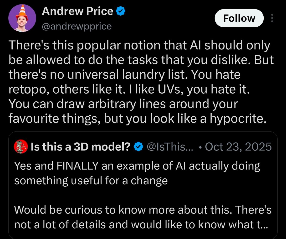 Is this a 3D model? tweet media
