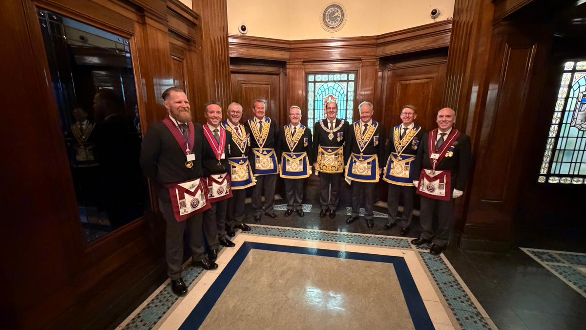 ProvCornwall's tweet photo. A wonderful day in London celebrating achievement &amp;  brotherhood. Congratulations to all receiving appointments &amp; promotions. Honoured by the presence of the Grand Master, HRH The Duke of Kent. Great to see Cornwall so well represented. Brotherly Love, Relief &amp; Truth at its best. https://t.co/lwjbX5cZ4E