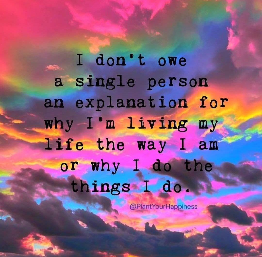 Thiscrazychaot1's tweet image. And noone owes me an explanation.  It's our life to decide what to do with. Make good choices and chase those dreams! #wednesdaywisdom 
Remember to be kind, smile lots, and dance often!