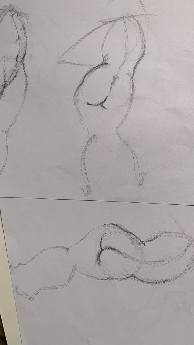theokalitos's tweet image. back views hit different 😤 4 min studies tonight
trying to make the limbs and torso feel like one solid piece using centerlines and some flow
#AnatomyStudy #FigureDrawing #Sketchbook #DrawingAnatomy #TraditionalArt #Construction #LineOfAction #ArtShare
