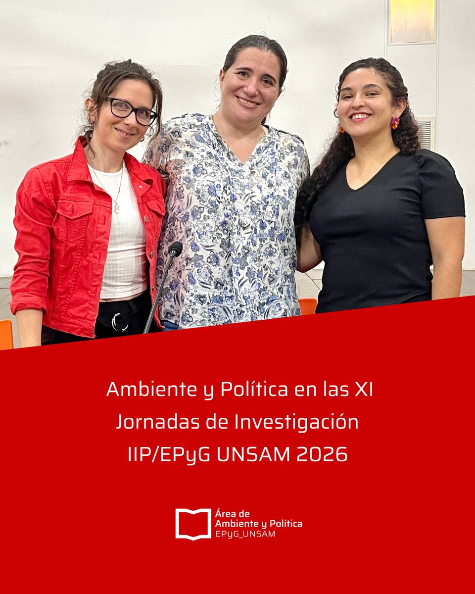 Área de Ambiente y Política - UNSAM tweet media