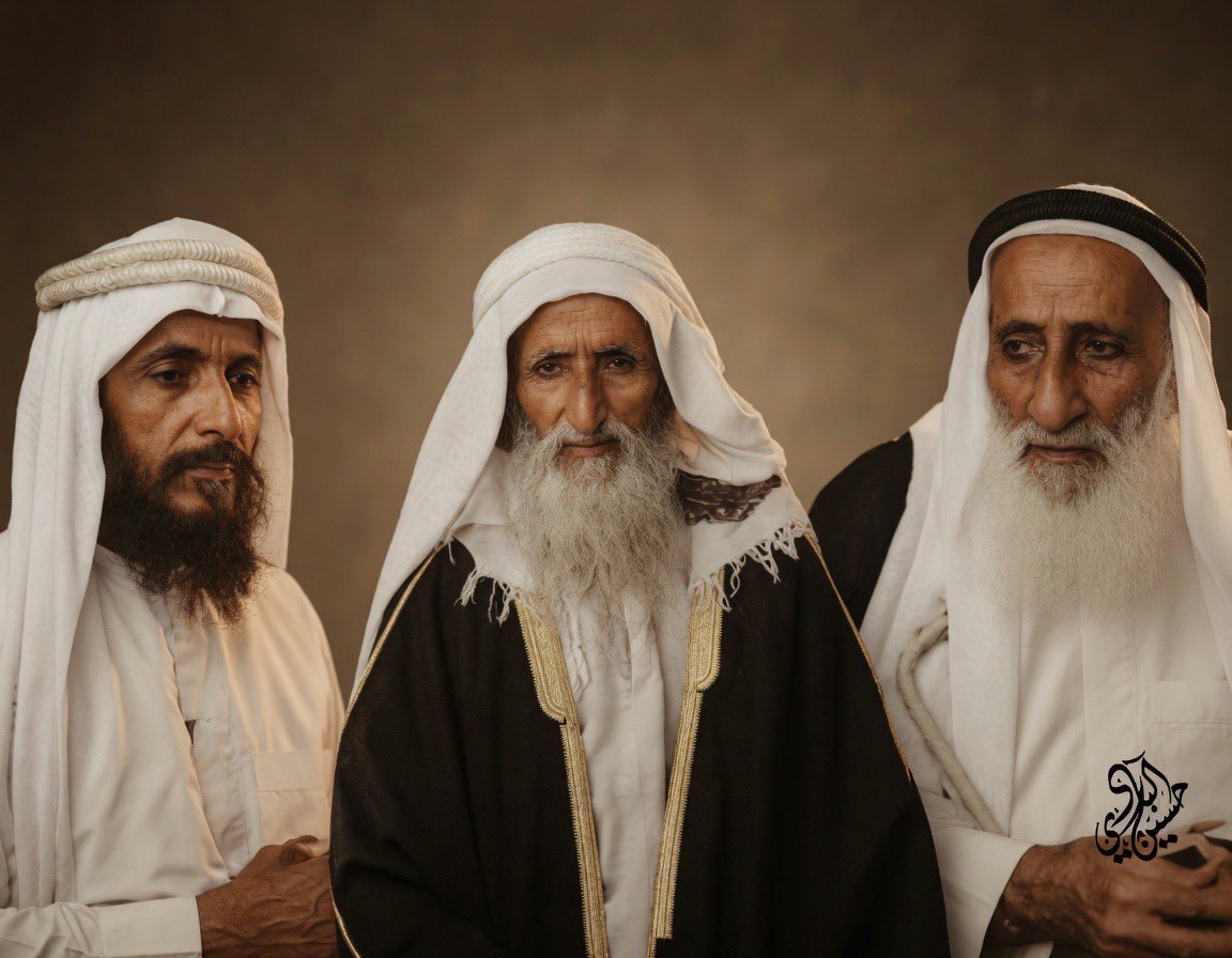 MkhalifahS's tweet photo. من مخطوطة "إتحاف البشر ببعض حوادث القرن الرابع عشر" للمؤرخ الشيخ عبدالله بن صالح الخزرجي رحمه الله :

توثيق نادر لخبر وفاة الشيخ مكتوم بن حشر حاكم دبي  ( 1894 - 1906م)

"السنة الثالثة والعشرون من القرن الرابع عشر (1323 هجرية ). في ذي الحجة الحرام، توفي حاكم دبي مكتوم بن حشر، وكان عدلاً نصوحاً، صفوحاً مهاباً، بذلاً. وأخلف  أولادا  سعيداً وجمعة وحشراً صغاراً، فحكم بعده بطي بن سهيل."

وعن سيرة أنجاله الذين أشار إليهم الخزرجي، وهم من رجالات دبي المشهود لهم في تاريخنا والرموز الغنية عن التعريف:

-الشيخ سعيد بن مكتوم (1878م): حاكم دبي الأسبق، الذي اتسم حكمه بالزهد والحكمة والعدل.
-الشيخ جمعة بن مكتوم (1885م): عُرف بشجاعته ومكانته الاجتماعية المرموقة، وكان السند لأخيه الشيخ سعيد.
-الشيخ حشر بن مكتوم (1899م): عُرف بالتقوى والورع ورجاحة العقل في مجلس الحكم.
طيب الله ثراهم.

*صورة الشيوخ من أرشيف الاستاذ حسين البادي، أعدتُ إحياء تفاصيلها  بالتلوين الرقمي.
*ص��رة الشيخ مكتوم بن حشر : دارة آل مكتوم
*مصدر وثيقة ختم الشيخ مكتوم بن حشر :مكتبة قطر الرقمية

#دبي #آل_مكتوم #تاريخ_الإمارات #مخطوطات