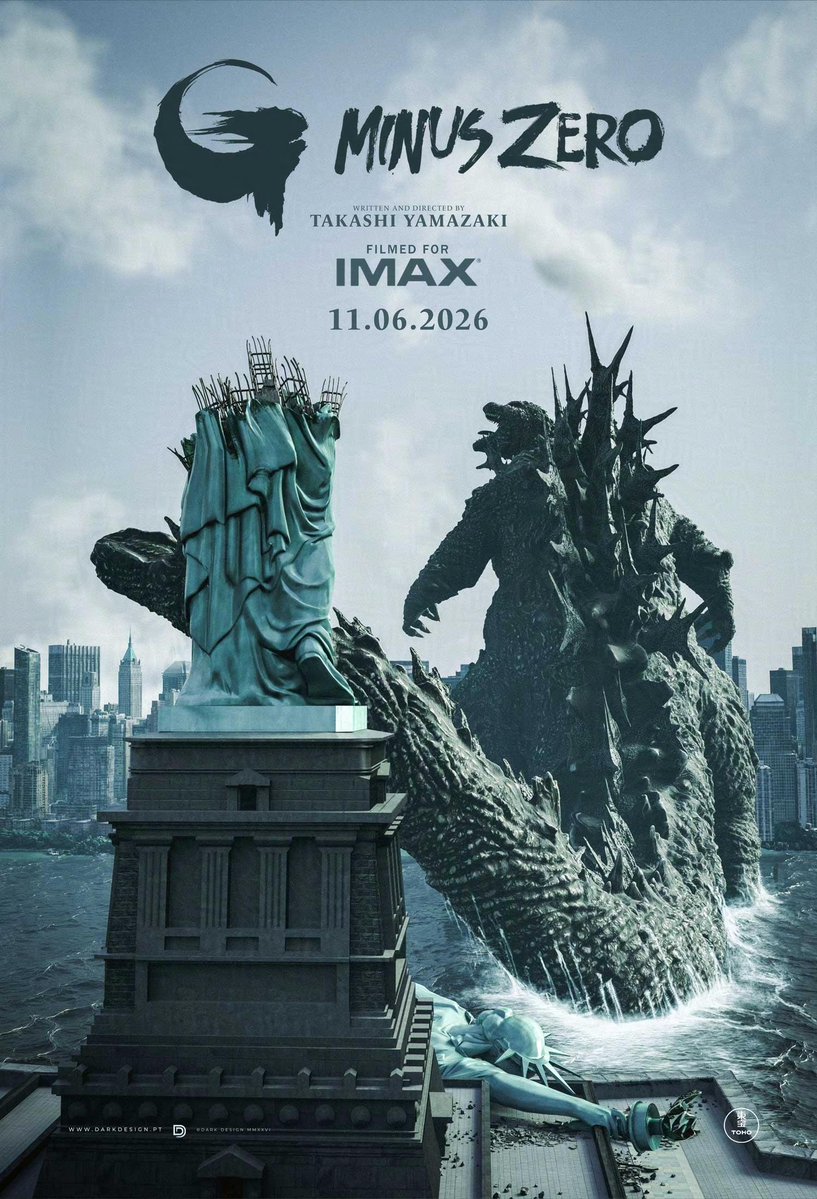 nunosarnadas's tweet image. Yes, I love Godzilla. Poster art by me. #godzilla #poster #creative