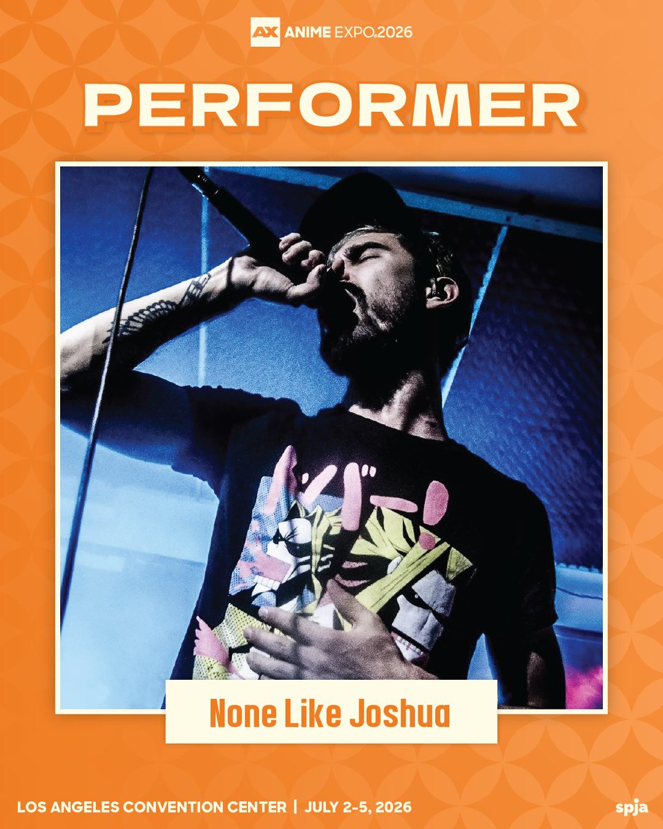 Please welcome None Like Joshua to #AX2026 as a Performer at