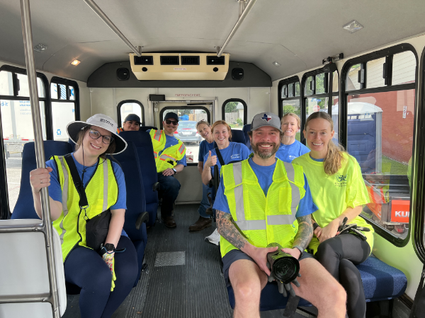 StreamDataCentr's tweet photo. We ♥️you Wilmer, TX! Glad we could join the effort at the recent annual #CleanUpWilmer event, and glad our friends at Bowman could come along too! https://t.co/VSWnfc6Mlh