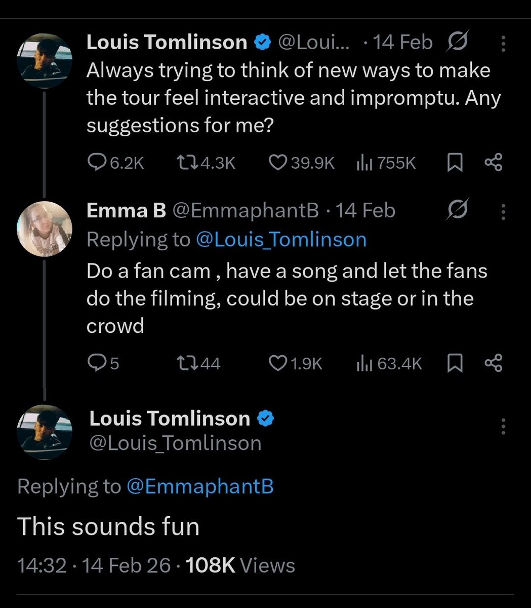 EmmaphantB's tweet photo. @Louis_Tomlinson @LTHQOfficial 
Soooooo..... Brighton ? London ? Could I do the meta glasses  ?????  Pretty please ? 😁 https://t.co/UUpxt7OS4X
