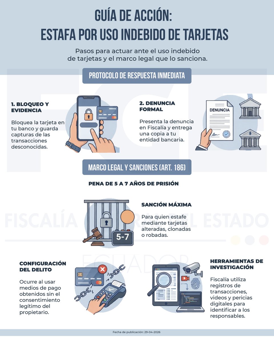 Fiscalía Ecuador tweet media