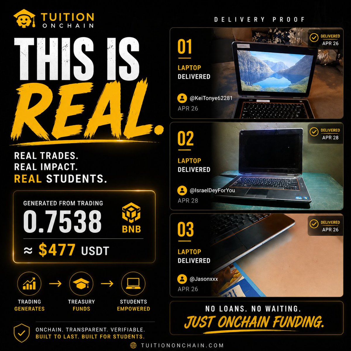 Tuition Onchain tweet media