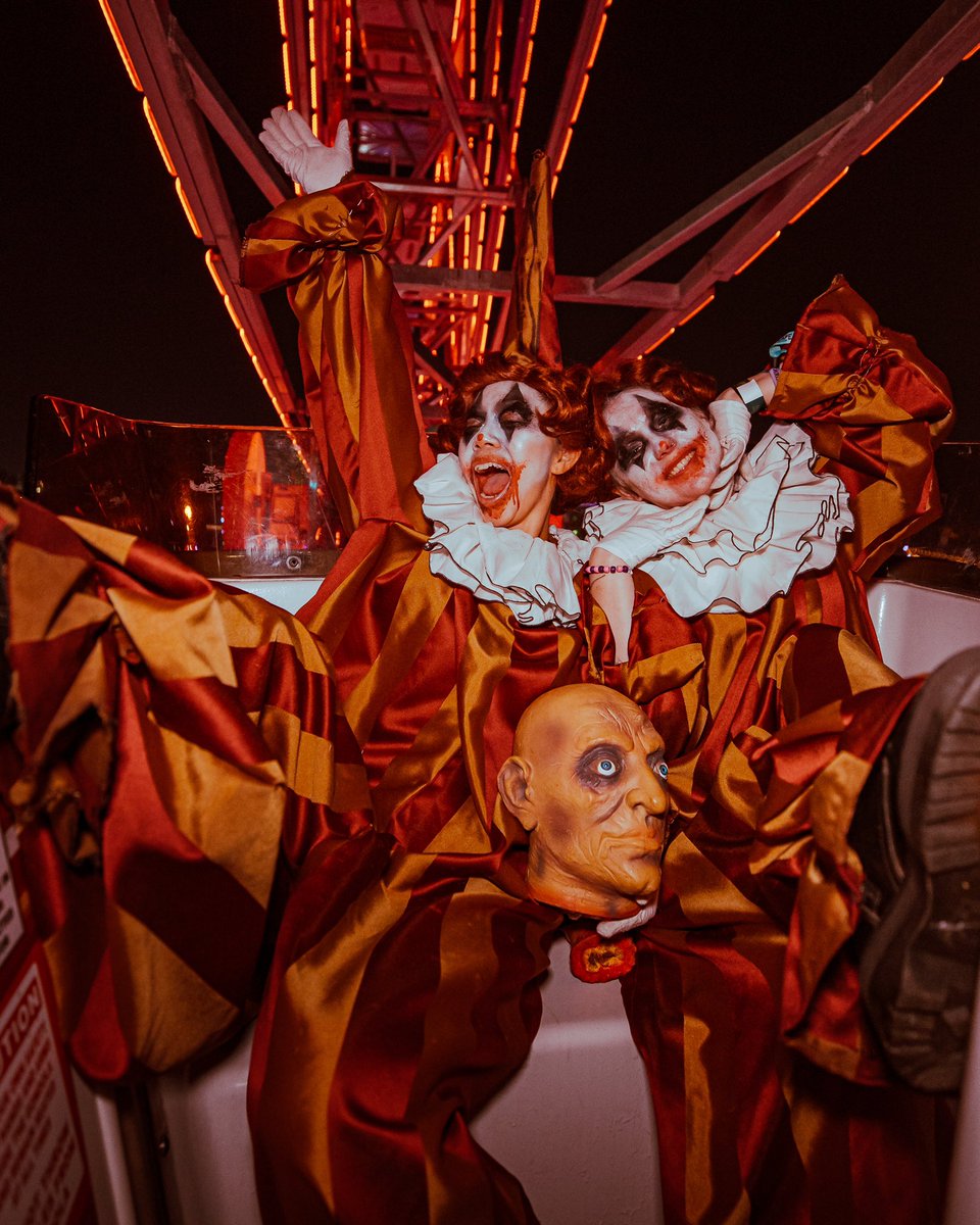 EscapeHalloween's tweet photo. POV: You stepped into the Psycho Circus… 🎪🩸 Will you make it out? https://t.co/kZxbyUJ2tP