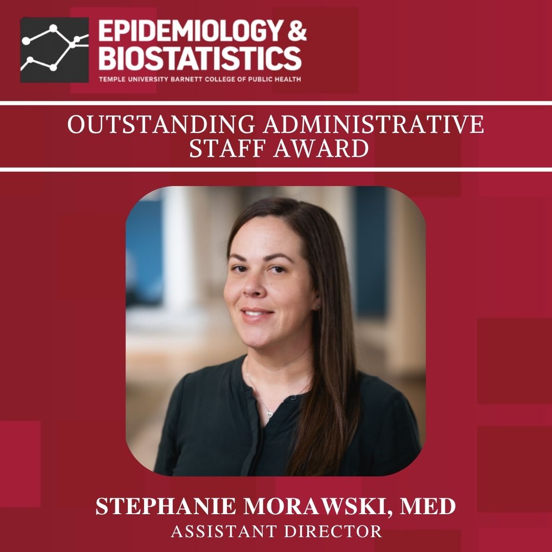 Temple Dept. of Epidemiology & Biostatistics tweet media