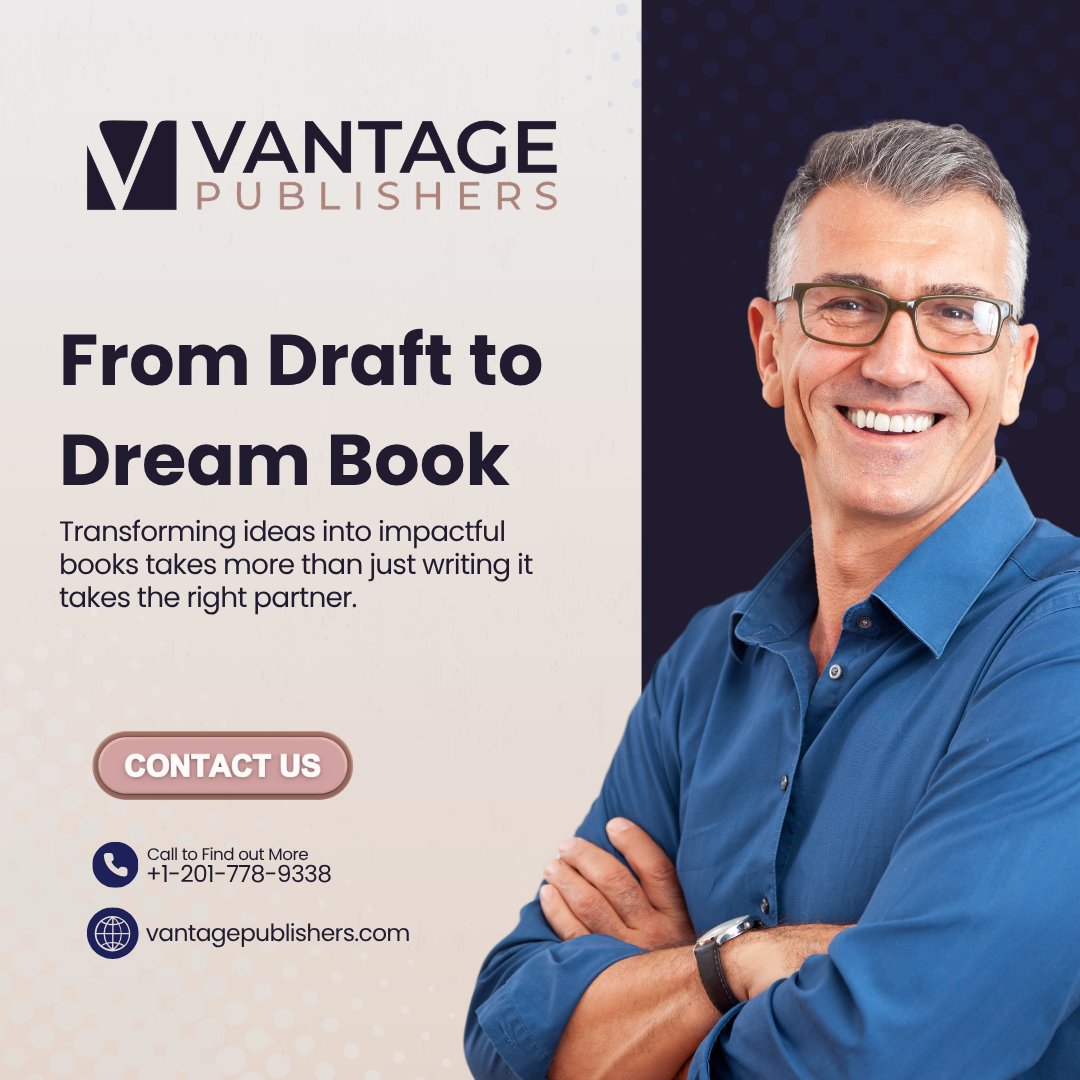 vantagepublish's tweet photo. Let Vantage Publishers help you craft a book that not only looks professional but also resonates deeply with readers across the globe.
Want To Discover More? Head Over To Our Website : https://t.co/EdUazrMX3F https://t.co/dkLVxrP3PK