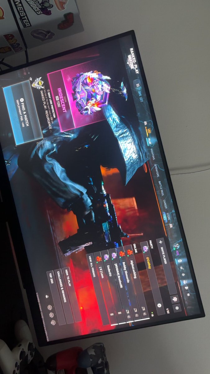 Cuthzzy's tweet image. 🚨 PS (only) Warzone Ranked Boost 🚨
11K SR | 5x Iri 🔥
Fast, clean SR gains 📈
1–3 day turnaround ⏳

All Ranks boosted
Limited intro pricing
Message me and we can discuss a cheap fee.

#Warzone #WarzoneRanked #PS5 #GamingServices