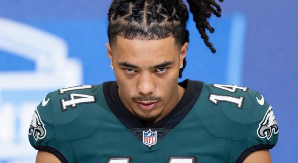 Need Makai to do this when the NFL takes his player portrait🔥