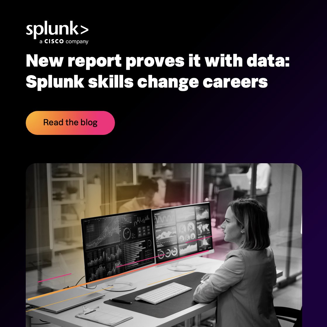Splunk tweet media