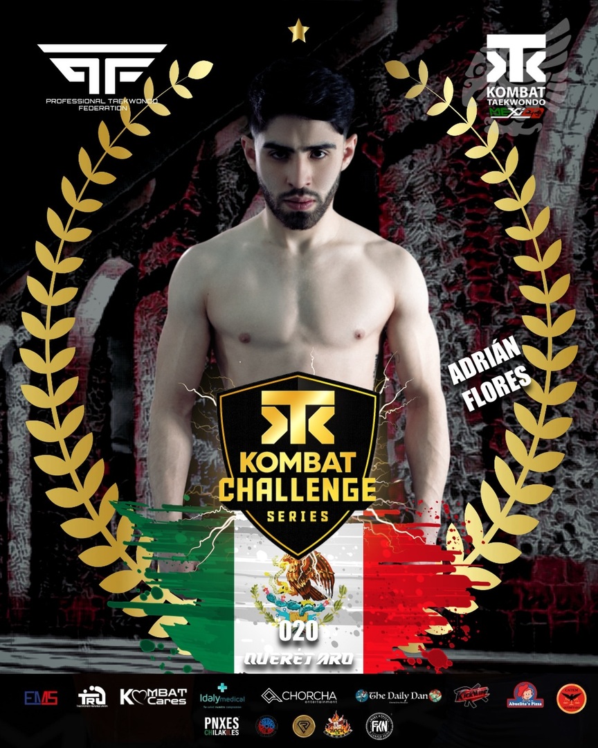 KombatTKDmx's tweet image. 🥊 #KombatTaekwondo 🥋
👊 0️⃣2️⃣0️⃣
🇲🇽 Querétaro

🏅 ADRIÁN FLORES 🇲🇽

🗓️ Saturday, April 25th, 2026
🏟️ Auditorio Arteaga

#Taekwondo #MartialArts #KT020 #KombatMX