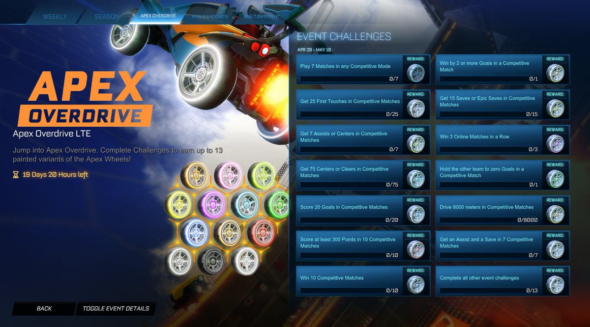 Rocket League Shop tweet media