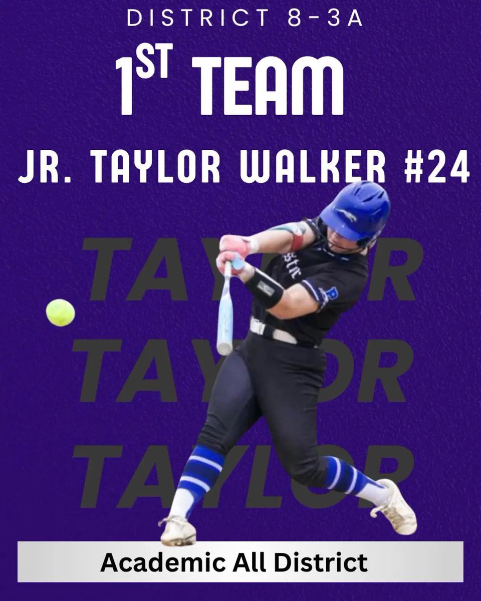 igntx18u's tweet image. Congratulations to @Taylor_walker99 on both 1st Team All-District AND Academic All-District! We are so proud of you!!!

#goldblooded #betheimpact #trusttheprocess