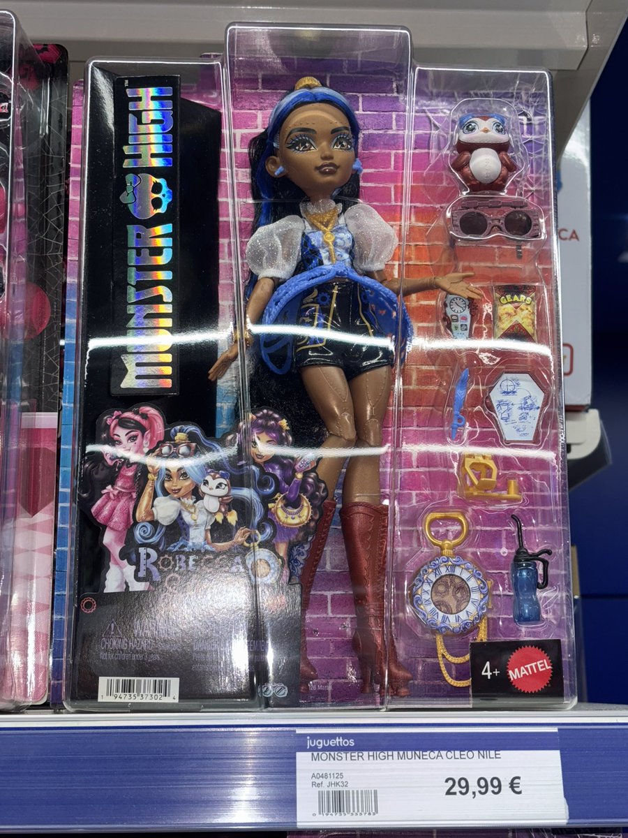 winxclubpretty's tweet image. Robecca Steam Basic Doll in Juguettos
#MonsterHigh #Reboot #RobeccaSteam #CaptainPenny #MonsterHighPretty #Juguettos