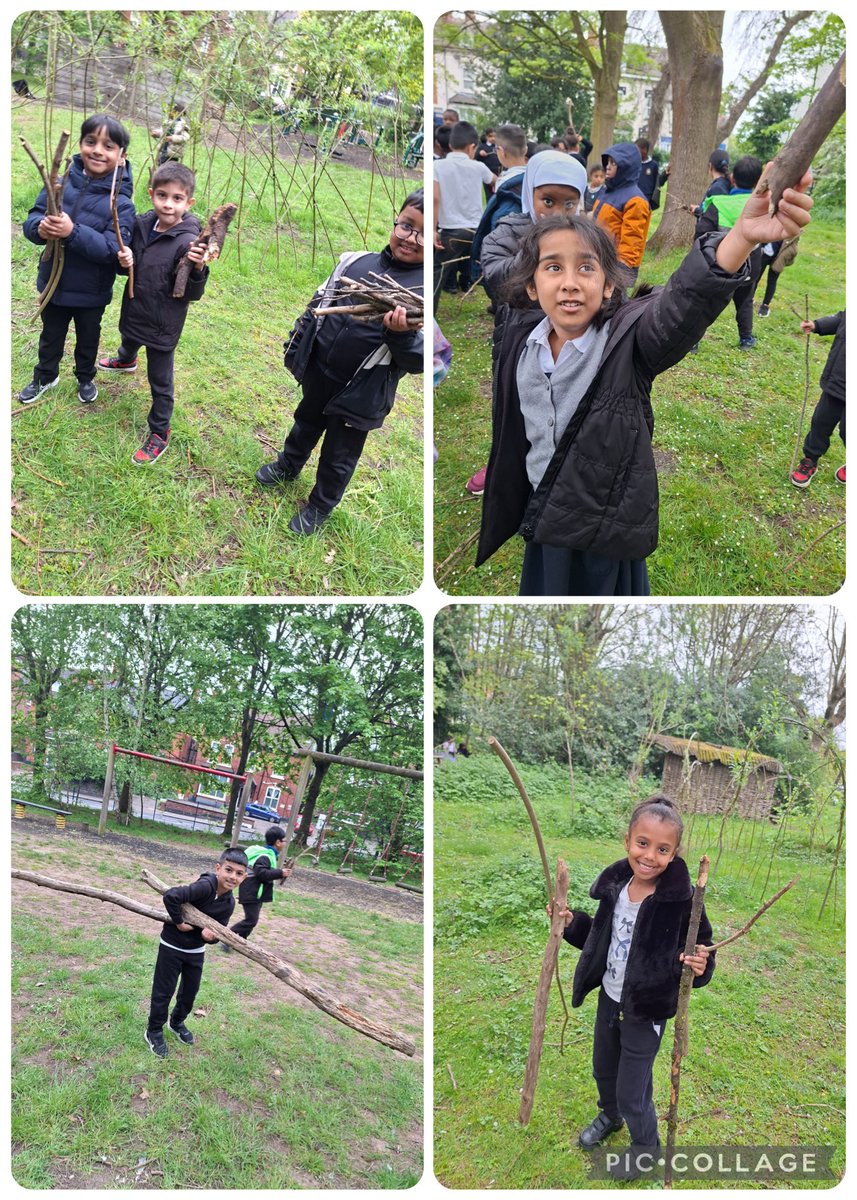 WelfordPrimary's tweet image. Year 2 had a ForesTASTIC time searching for a range of wood in preparation for our #NoPensDay2026 #ForestSchool 💚