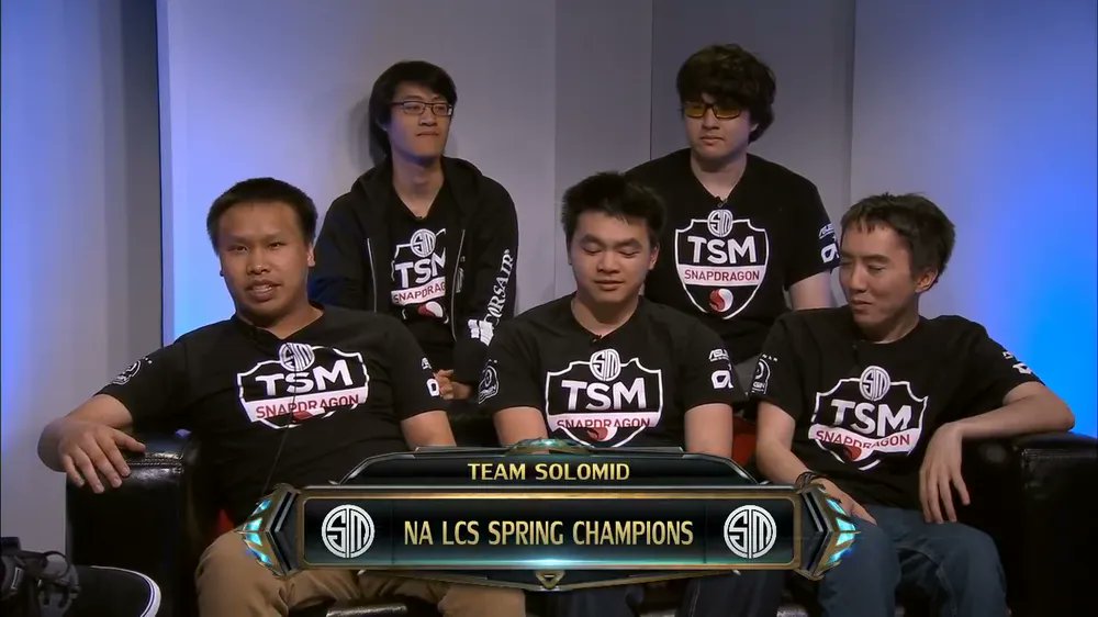 Sheep_Esports's tweet image. TSM 🇺🇸 won the first ever NA LCS Championship 13 years ago today!

🇺🇸 Dyrus
🇨🇦 TheOddOne
🇺🇸 Reginald
🇨🇦 WildTurtle
🇺🇸 Xpecial

The team took a close 3-2 series from Good Game University 🇺🇸🇨🇦 to claim the NA LCS 2013 Spring title