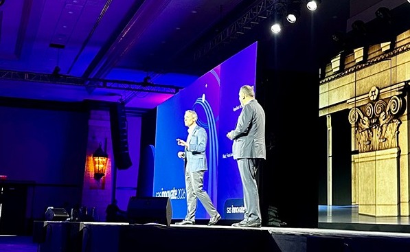 SASanalytics's tweet photo. Stu Bradley: "Every Fortune 500 pharmaceutical company relies on SAS today. Not because of the technology alone—but because it helps teams design clinical trials that are more patient‑centric, accessible, and representative of the real world." https://t.co/VK17jMJY5A #SASInnovate https://t.co/ikyyolznUZ