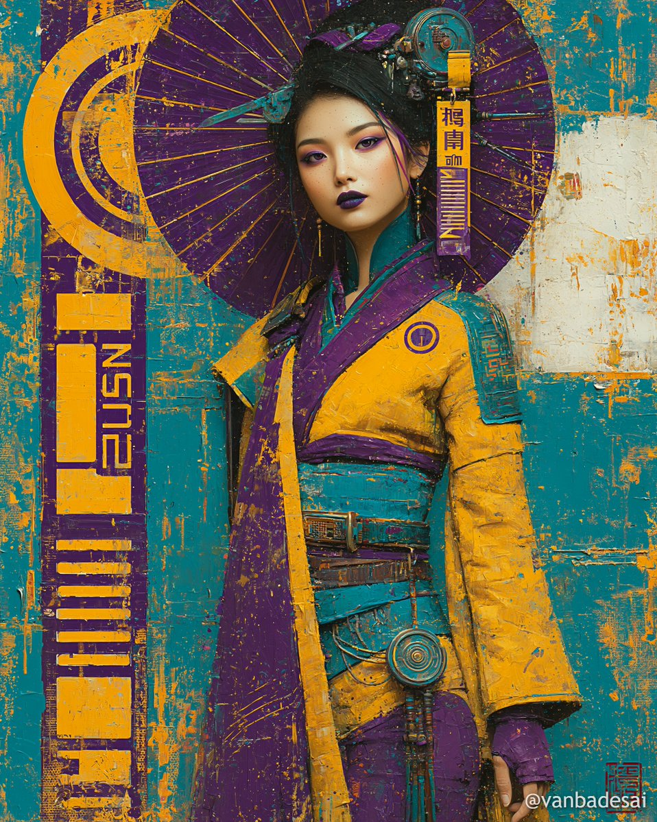 vanbadesai's tweet image. QT your Geisha art.

#AIart #Midjourney #AIimages #AIartcommunity