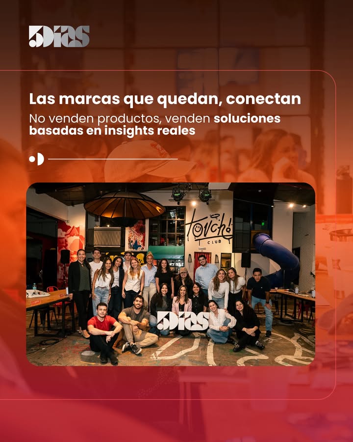 5DiasPy's tweet photo. El marketing ya no vende: entiende 🧠
El TOM Lab arranca con una premisa clara: en un mercado saturado, la diferencia no está en el producto, sino en cuánto conocés a tu consumidor.
🔗 Leé la nota completa: https://t.co/6cTi0AA5w8
#Marketing #Estrategia #TopOfMind #5Días https://t.co/KWlwoBiIKP