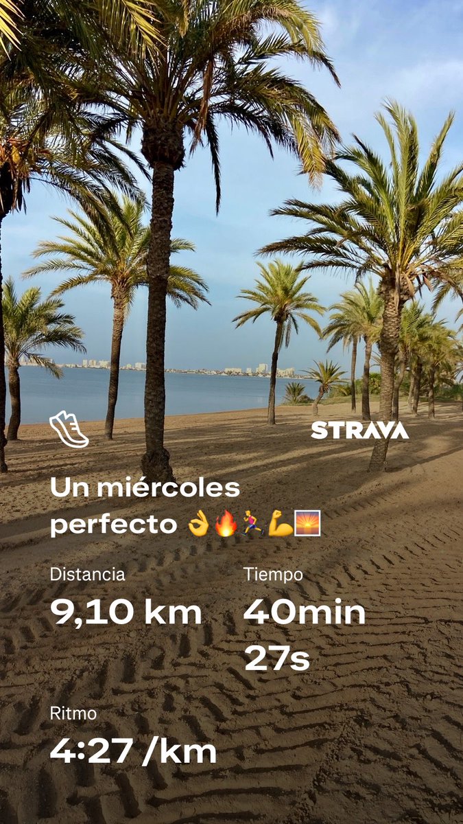 joseponti's tweet image. 🌅🏃‍♂️ Que gusto cuando las piernas funcionan 🔥💪 #runtime #running #strava #marmenor
