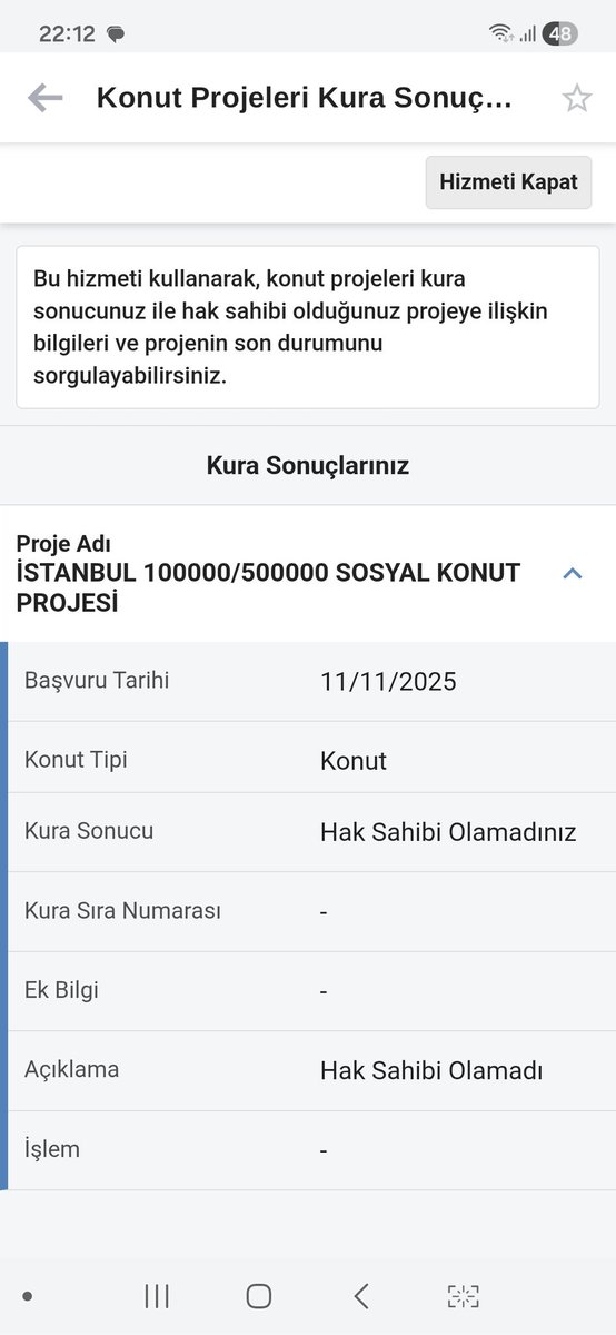 prmmstr's tweet photo. @dmmiletisim @Toki_Kurumsal @Toki_Kurumsal Bakın burada kura sıra numarası bile yok. https://t.co/0fQ1ZtejOA