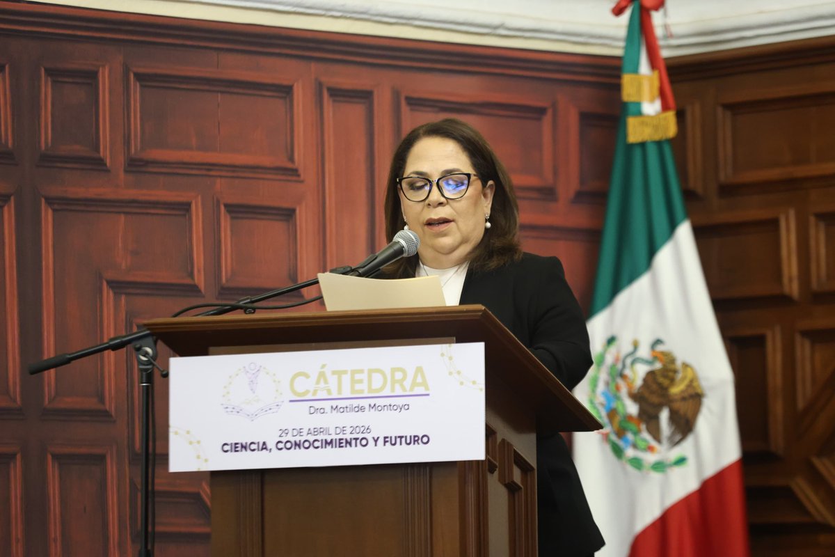 🤝La diputada <a href="/AmievaMarisol/">Marisol Amieva</a>, afirmó que la ciencia es una forma de servir a #México y que la Cátedra Matilde Montoya consolida un puente entre academia, investigación y decisiones públicas para #Puebla.

👏Ante científicas de trayectoria internacional y estudiantes, destacó que