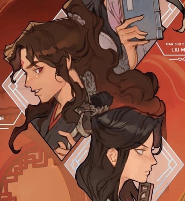 Não supero ele brincando com a faixa do Shen Qingqiu